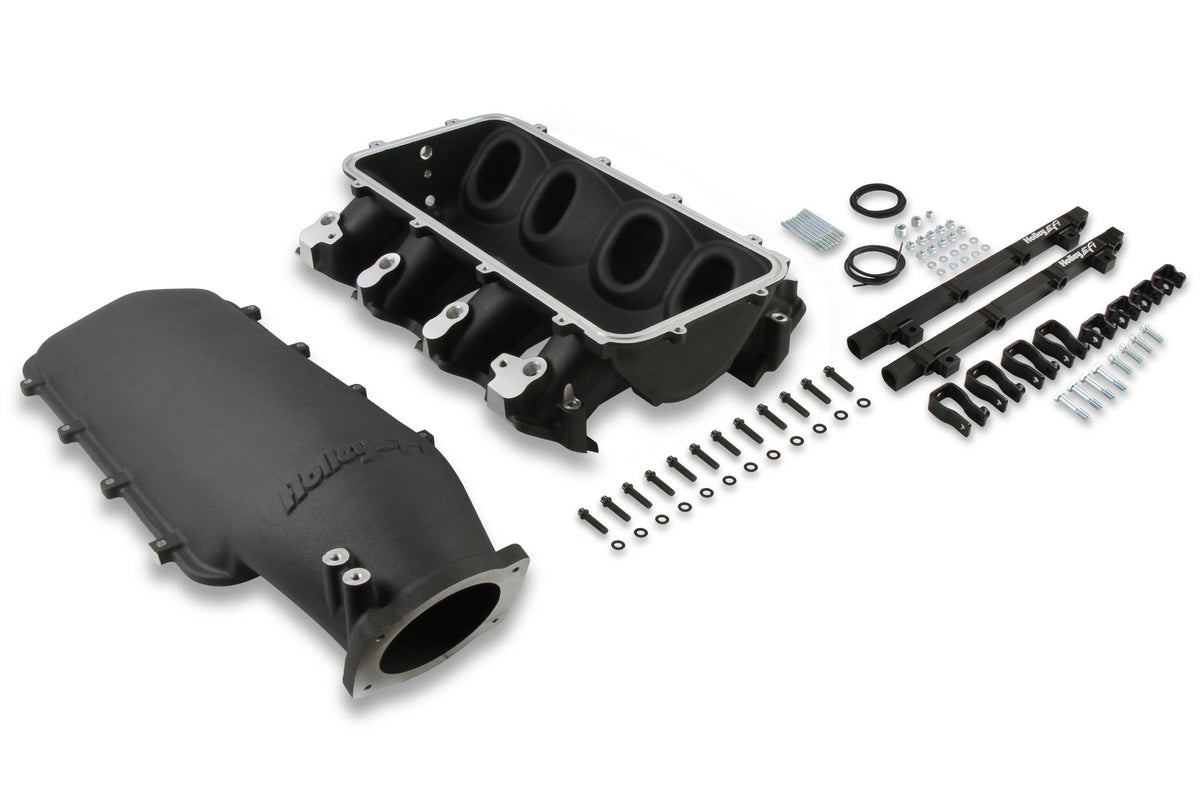 Holley EFI Lo-Ram Intake Manifold Kit - 300-679BK