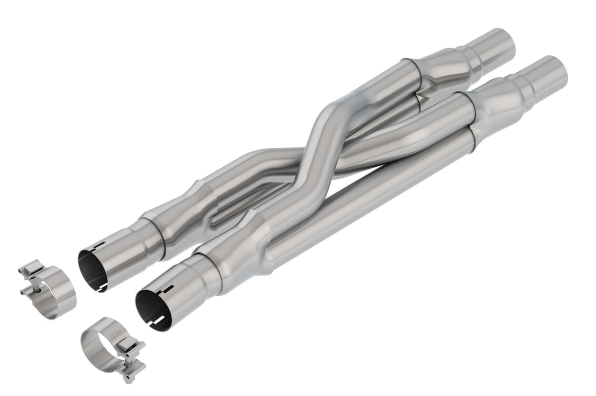 Borla 2015-2023 Ford Mustang GT SwitchFire X-Pipe with Active Valve Technology (2.5")