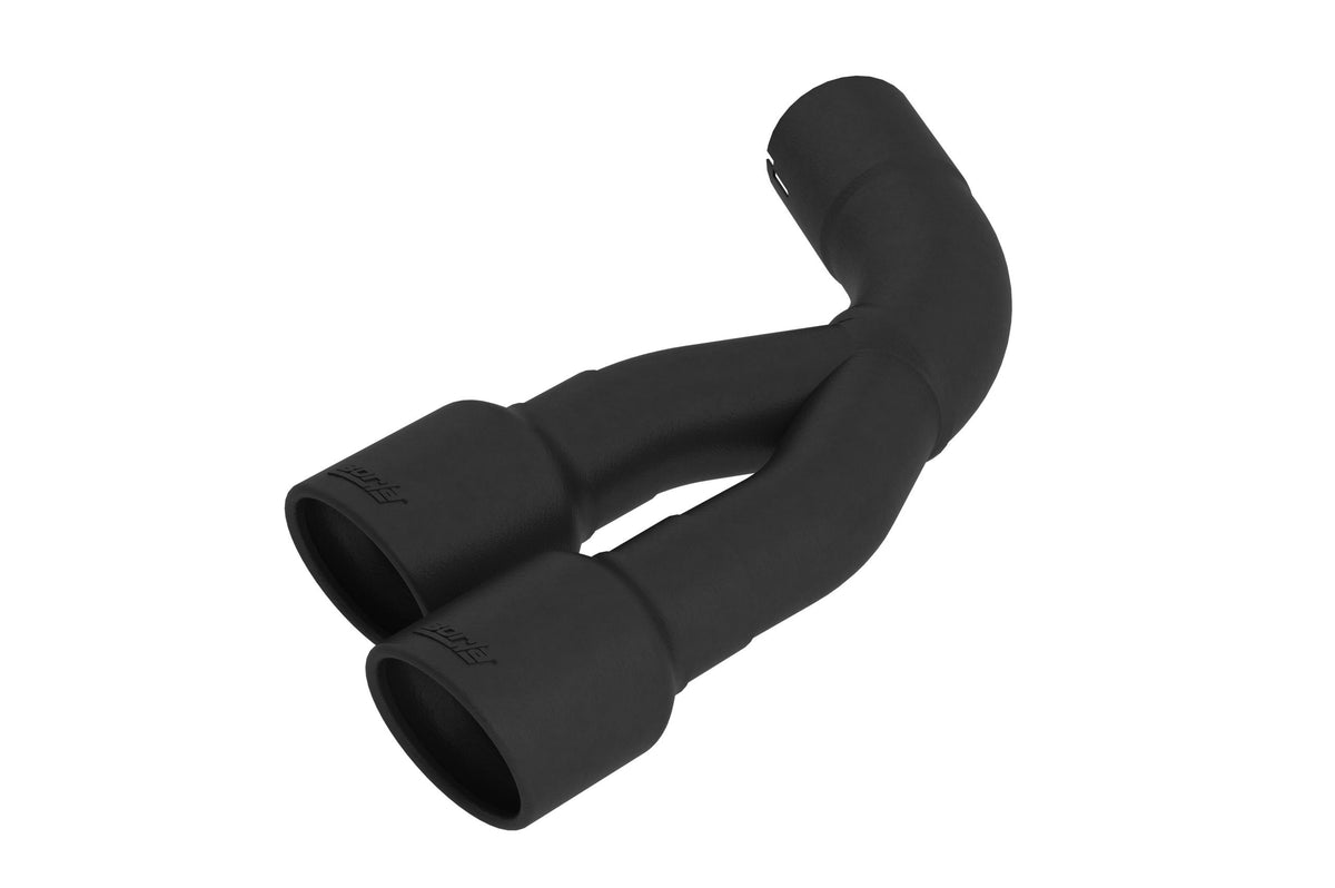 Borla Exhaust Tip - Application Specific - Ceramic Black Tips (2020-2023 Gladiator) - 60701CB