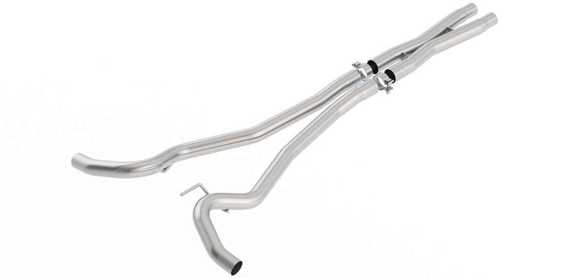 Borla 2015-2026 Ford Mustang GT X-Pipe with Mid-Pipes for Maximum Flow (60705)
