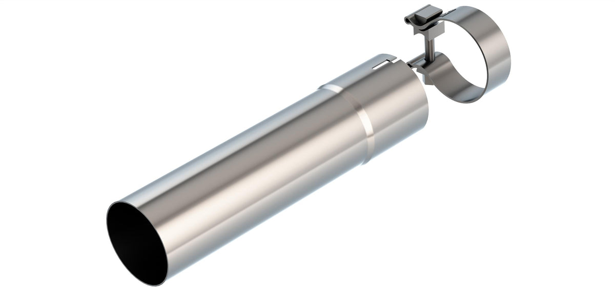Borla Connection Pipes - Wheelbase Extension Pipe (2019-2023 Chevrolet Silverado 1500, GMC Sierra 1500) - 60708