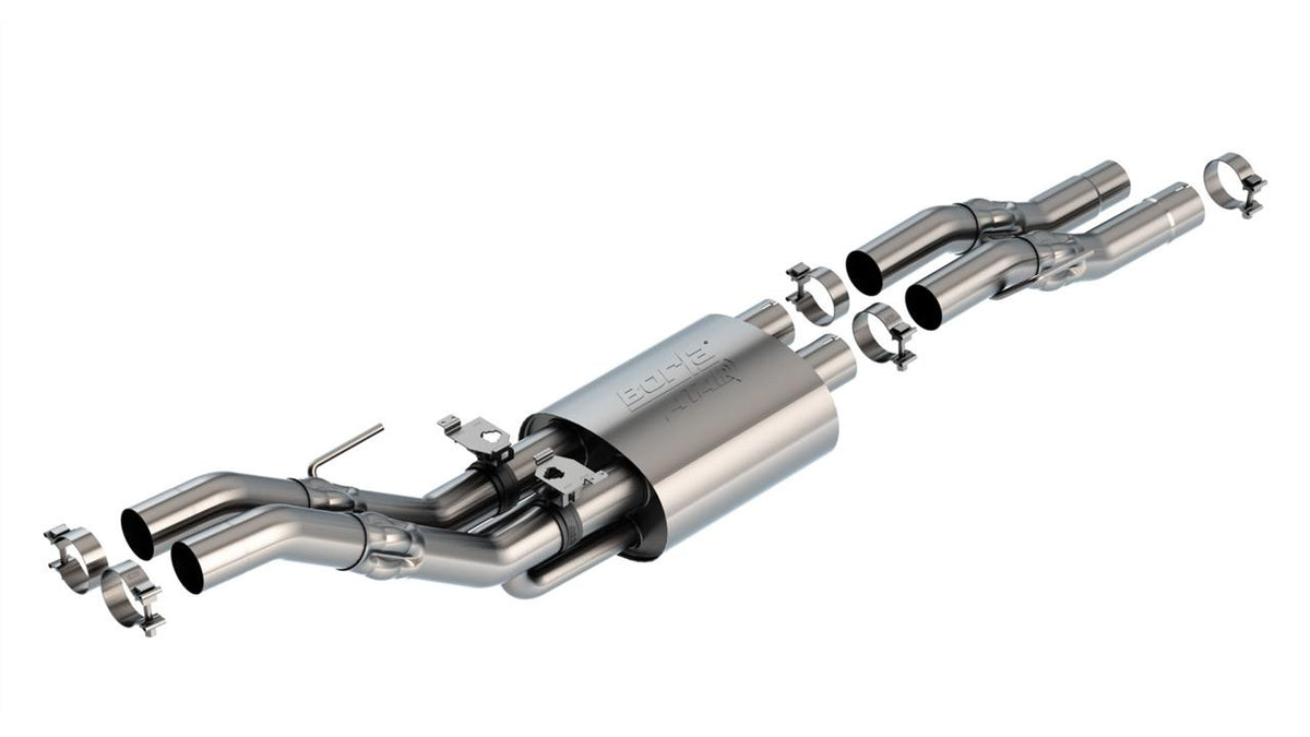 Borla Connection Pipes = Mid-Section - Atak (2022-2023 F-150 Raptor, F-150 Tremor) - 60728