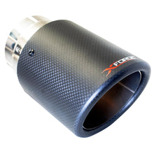 XForce Vw Golf "R" Mk7 Carbon Fibre Tips To Suit X-Force System 4" Outlet - ES-VW09-CFTIPS