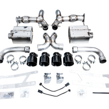 AWE SwitchPath Exhaust for C8 Corvette Z06 - Diamond Black Tips - 3025-43906