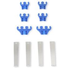 Mr. Gasket Standard Wire Loom Kit - Chrome / Blue.  - 9881
