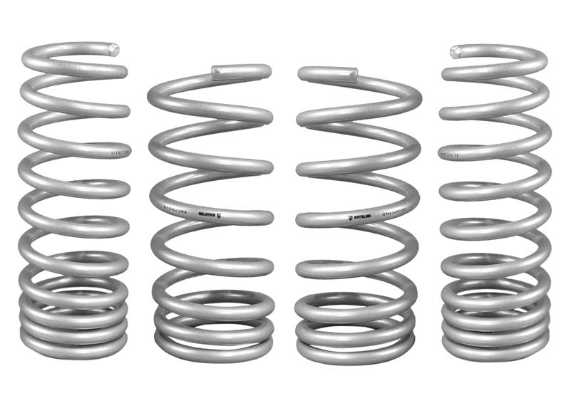 Whiteline Performance Lowering Spring Kit 370Z Z34 Front And Rear Performance Coil Spring Kit Lowers Vehicle 25MM Front And Rear Whiteline - WSK-NIS002