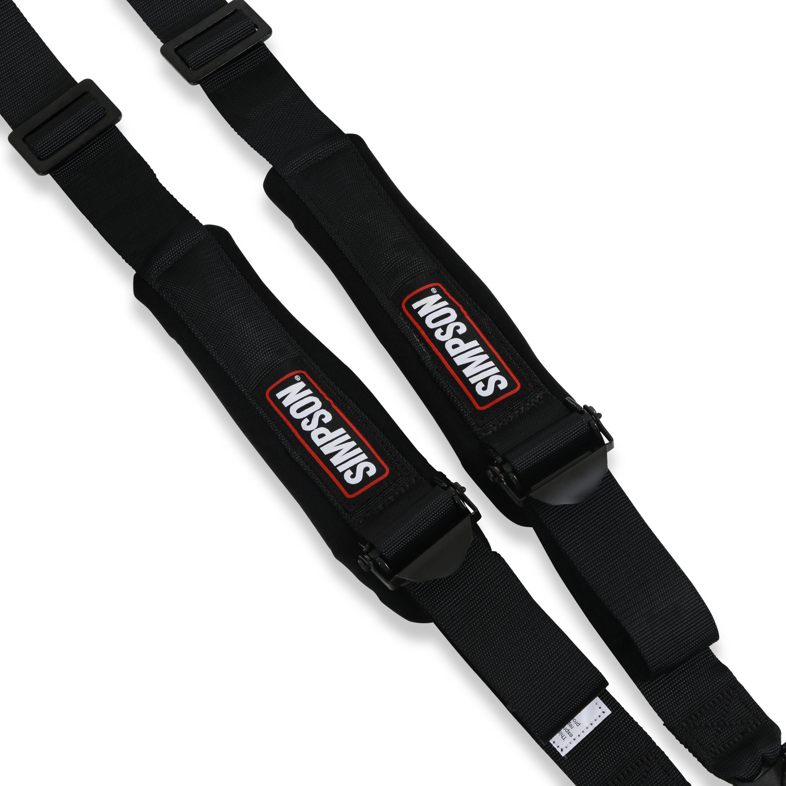 Simpson Racing Latch & Link Off-Road Harness 2" D3 Pull down with pads - D2LD5WBP