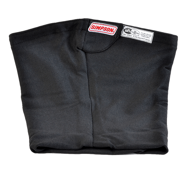 Simpson Racing Nomex Helmet Skirt - 23012BK