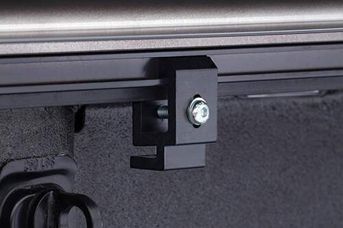 LEER 22-25 Nissan Frontier Tonneau Cover Truck Bed Topper Soft Roll Up 6 Foot With or Without Track Black Leer - 610336