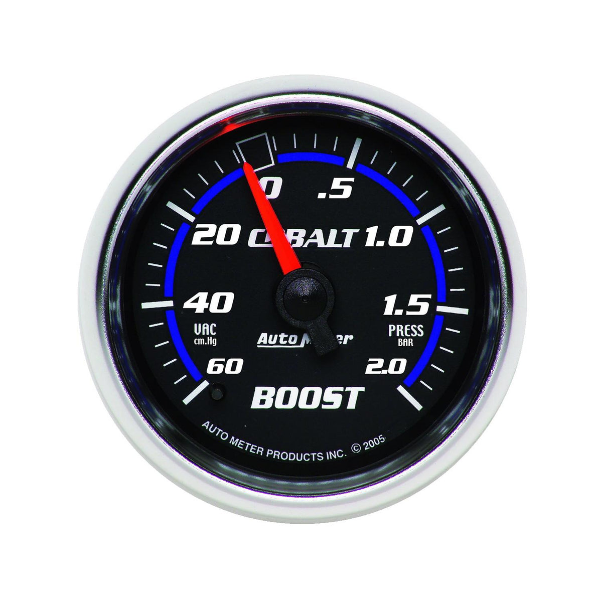 Auto Meter 2-1/16" BOOST/VACUUM, 60 CM/HG-2.0 BAR, COBALT - 6103-M