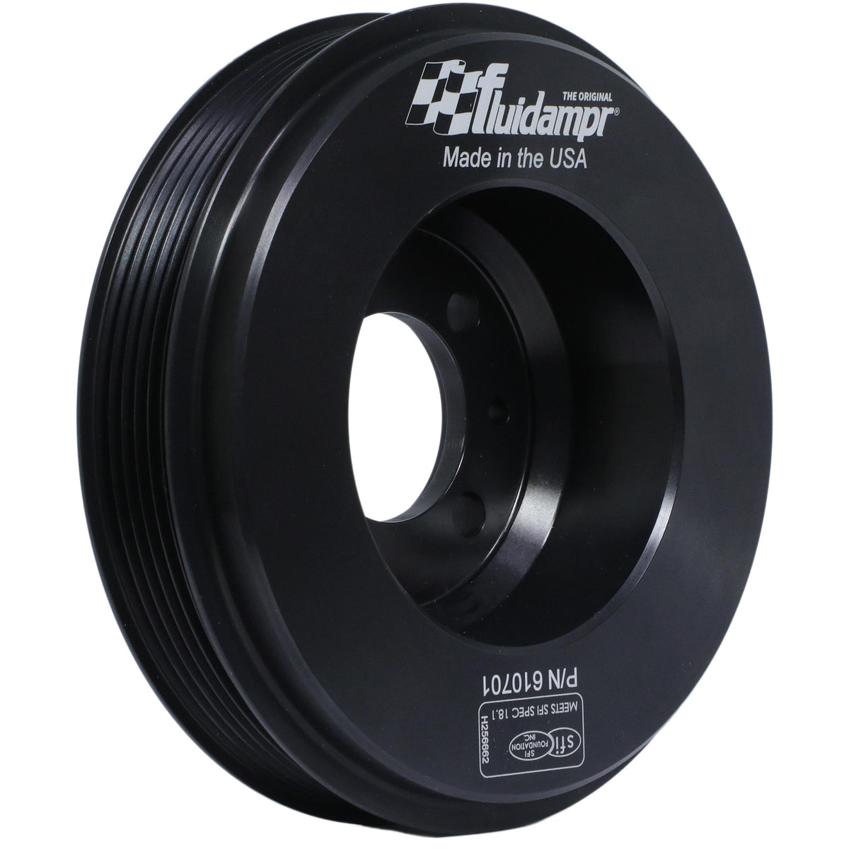 Fluidampr Harmonic Balancer - Fluidampr - Mitsubishi - 2003-2006 2.0L 4G63T Evo 8/9 - Each - 610701