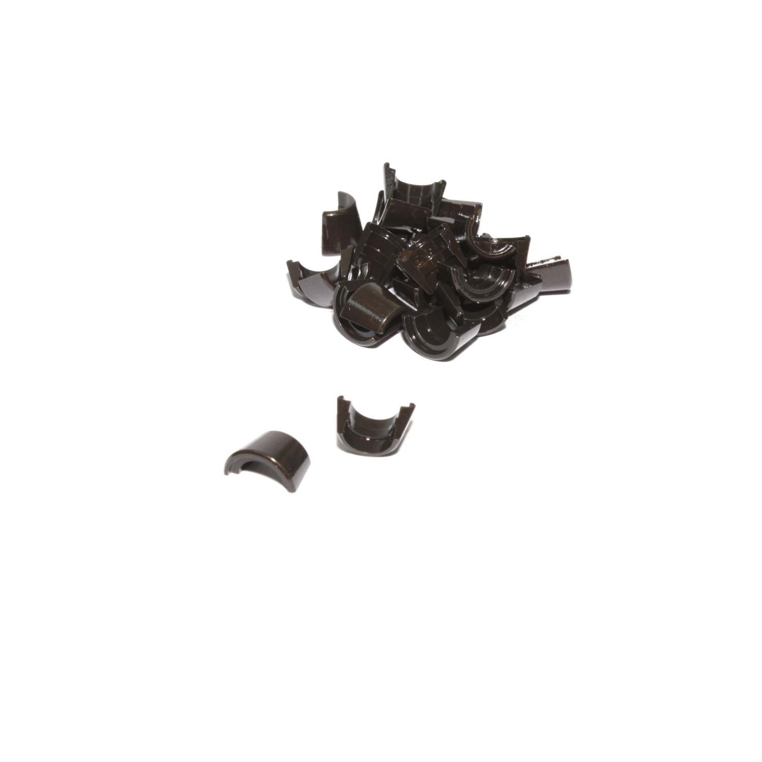Comp Cams Set of 12 - 10 Degree, 11/32", Single Groove Locks w/ Lash Cap Recess - 611-12
