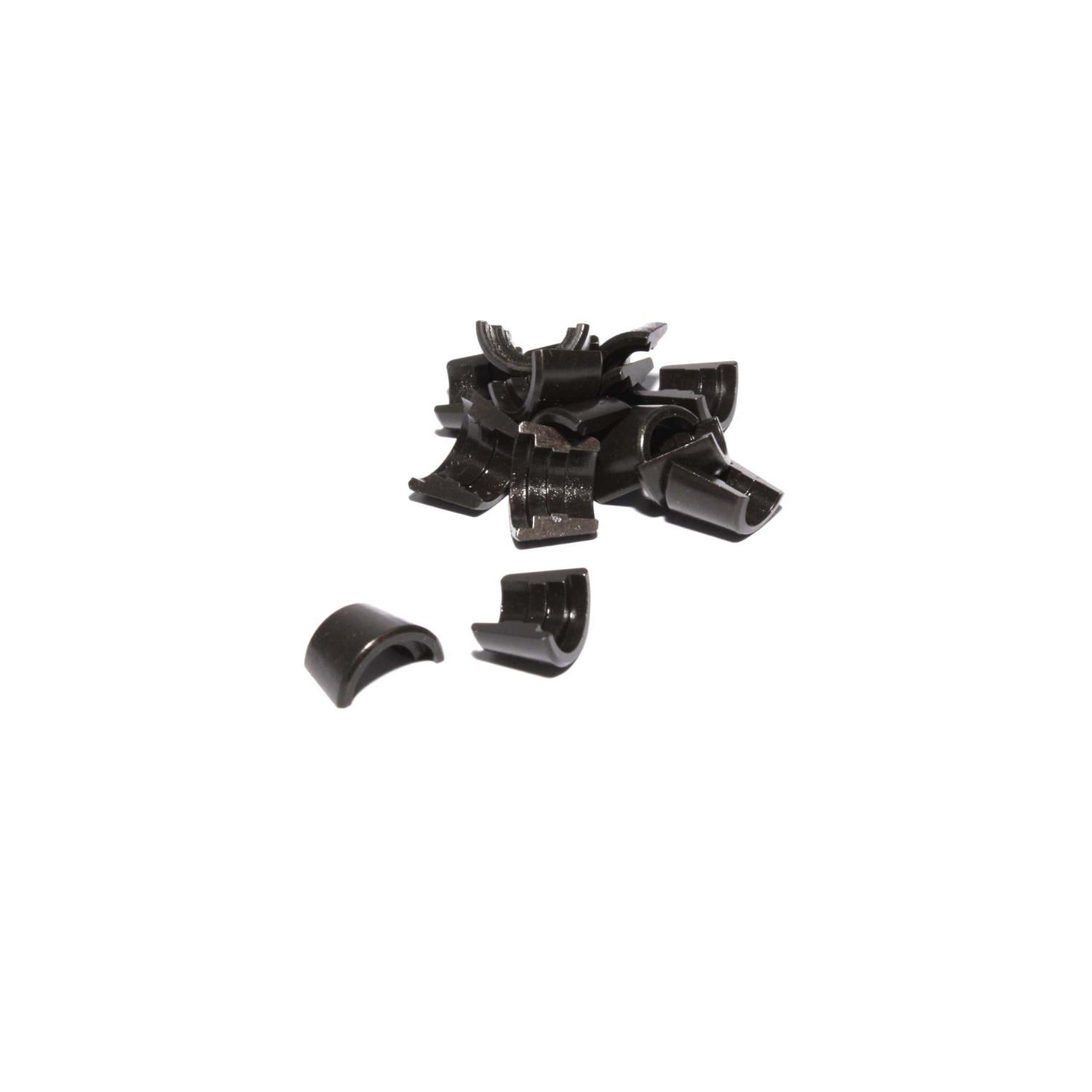 Comp Cams Set of 8 - 10 Degree, 11/32", Single Groove Locks w/ Lash Cap Recess - 611-8