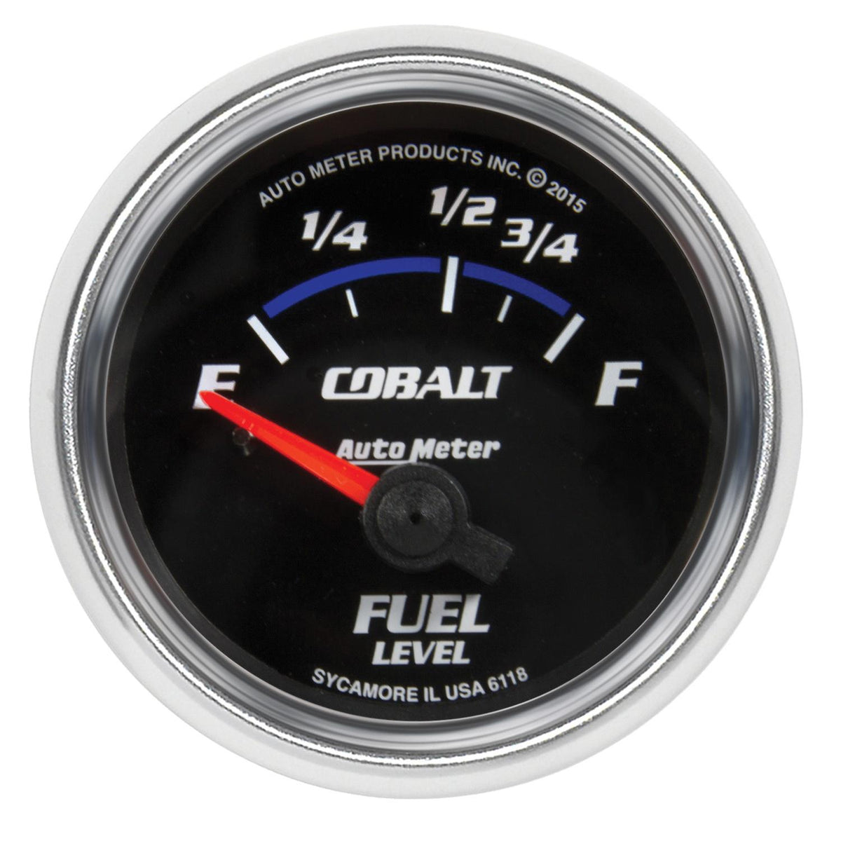 Auto Meter 2-1/16" FUEL LEVEL, 16-158 Ω, COBALT - 6118