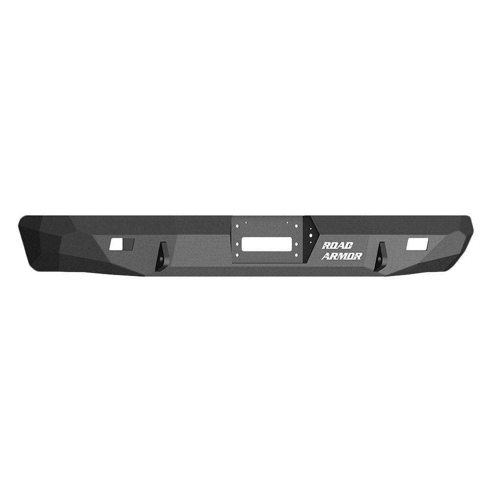 Road Armor Stealth Rear Winch Bumper - Texture Black WARN M8000 or 9.5xp (1999-2007 EXCURSION) - 61200B