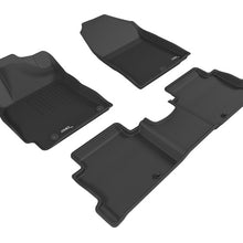 3D MAXpider 2017-2020 Hyundai Elantra Kagu 1st & 2nd Row Floormats - Black
