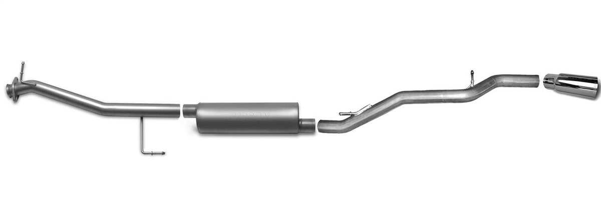 Gibson Exhaust Cat-Back Single Exhaust System; Stainless (2006-2011 Element, Element LX, Element EX) - 614001