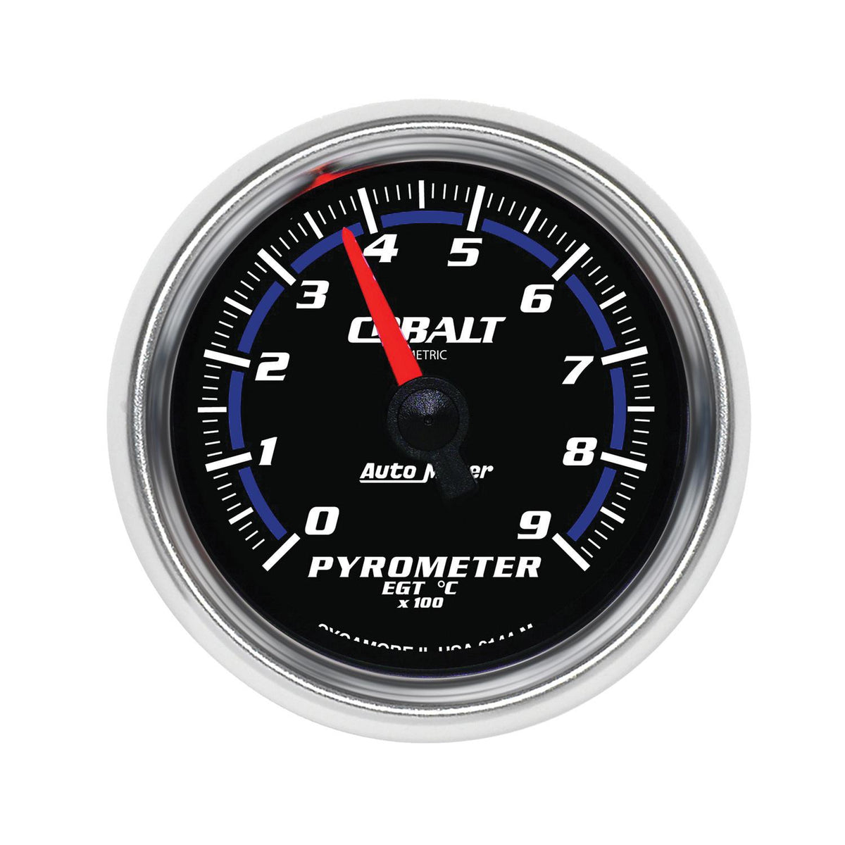 Autometer Cobalt Series 2 1/16" Electric Pyrometer Gauge