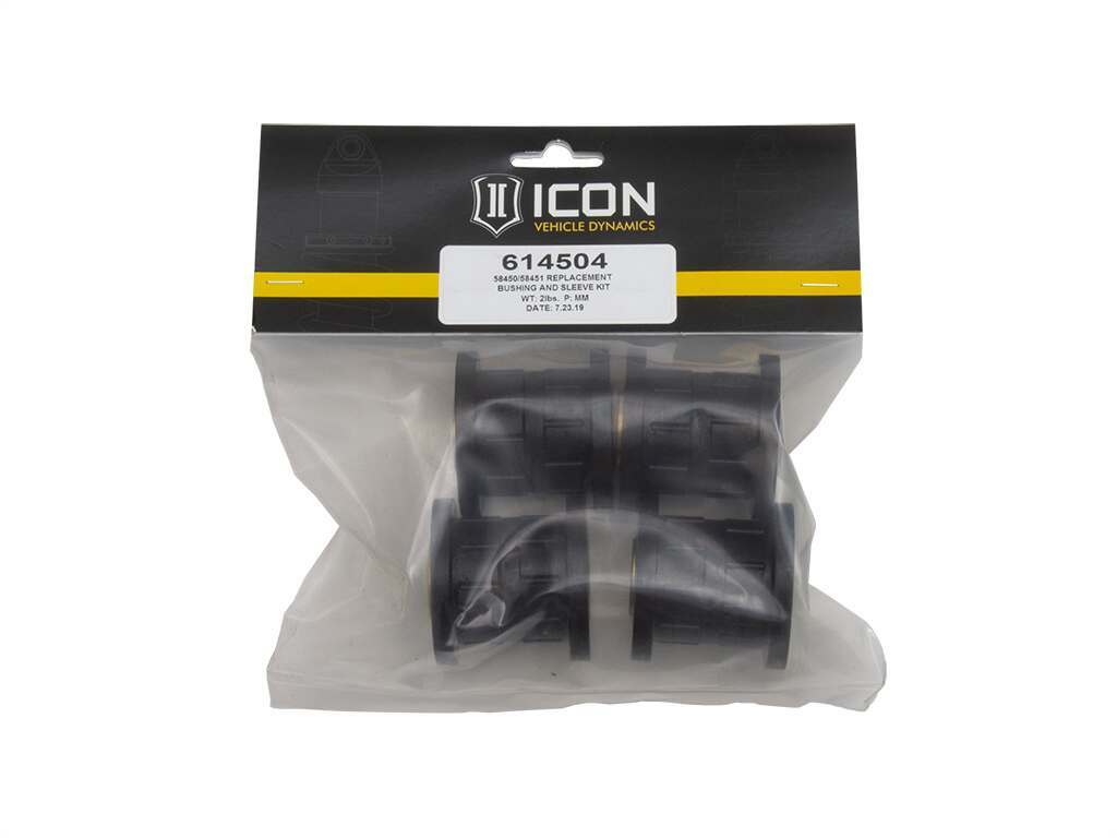 Icon 58450 / 58451 Replacement Bushing And Sleeve Kit - 614504