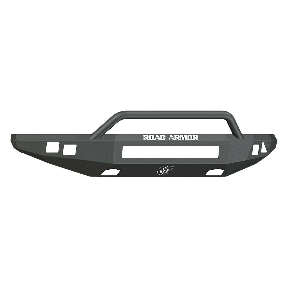 Road Armor Stealth Front Non-Winch Bumper Pre-Runner Guard - Texture Black (2010-2014 RAPTOR) - 614R4B-NW