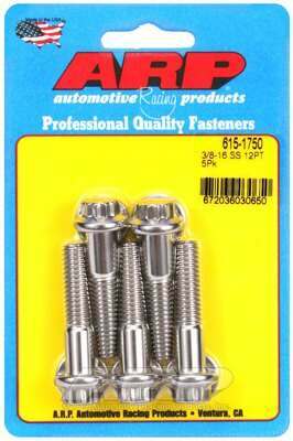 ARP 3/8-16 x 1.750 12pt 7/16 wrenching SS bolts - 615-1750
