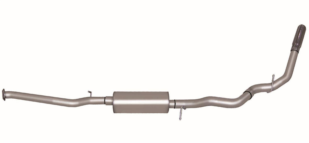 Gibson Exhaust Cat-Back Single Exhaust System; Stainless (2002-2007 Chevrolet, GMC Fitment) - 615536