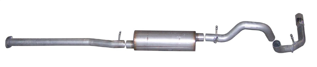 Gibson Exhaust Cat-Back Single Exhaust System; Stainless (2007-2009 Chevrolet Silverado 1500, GMC Sierra 1500) - 615604