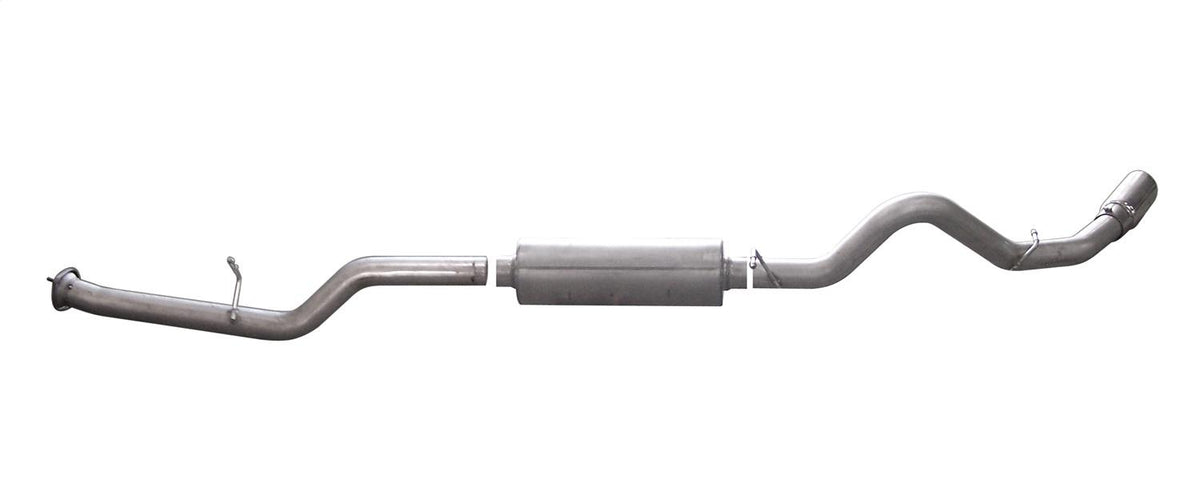 Gibson Exhaust Cat-Back Single Exhaust System; Stainless (2007-2009 Silverado 2500 HD, Sierra 2500 HD, Silverado 3500 HD, Sierra 3500 HD) - 615607