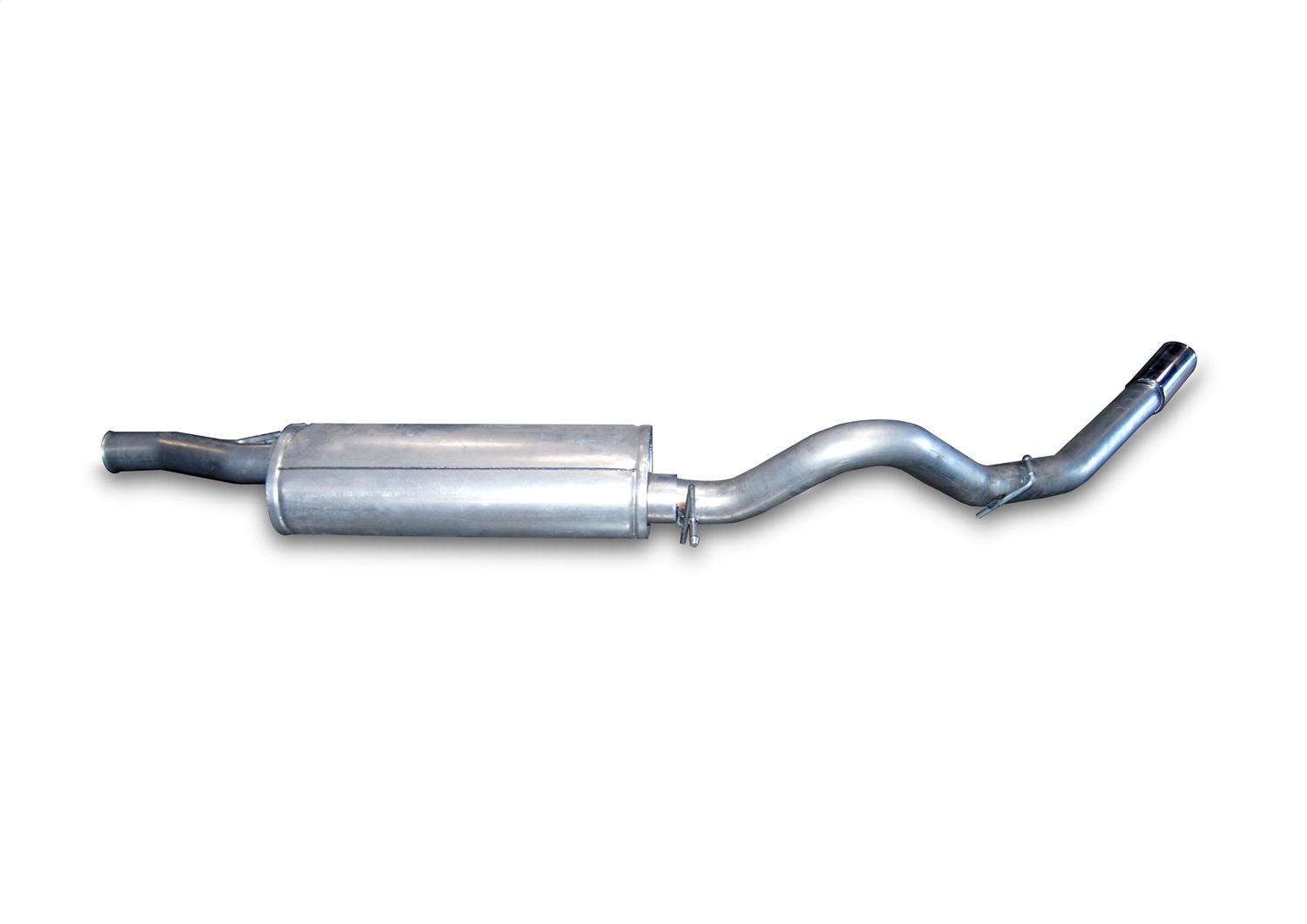 Gibson Exhaust Cat-Back Single Exhaust System; Stainless (2007-2010 Silverado 2500 HD, Sierra 2500 HD) - 615609