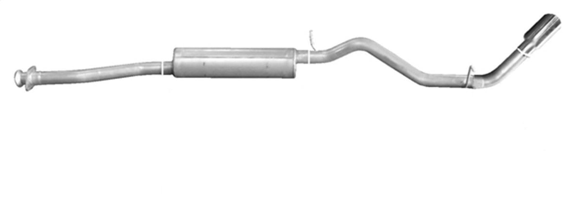 Gibson Exhaust Cat-Back Single Exhaust System; Stainless (2015-2022 Chevrolet Colorado, GMC Canyon) - 615634