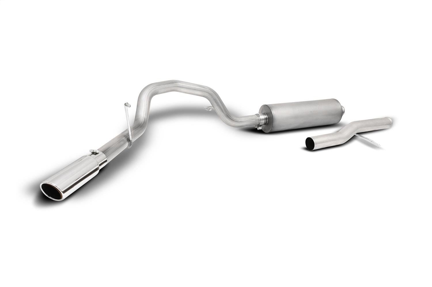 Gibson Exhaust Cat-Back Single Exhaust System; Stainless (2021-2023 Chevrolet Suburban, GMC Yukon XL) - 615639