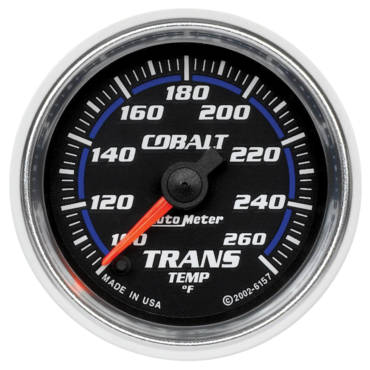 Autometer Cobalt Series 2 1/16" Electric Transmission Temp Gauge