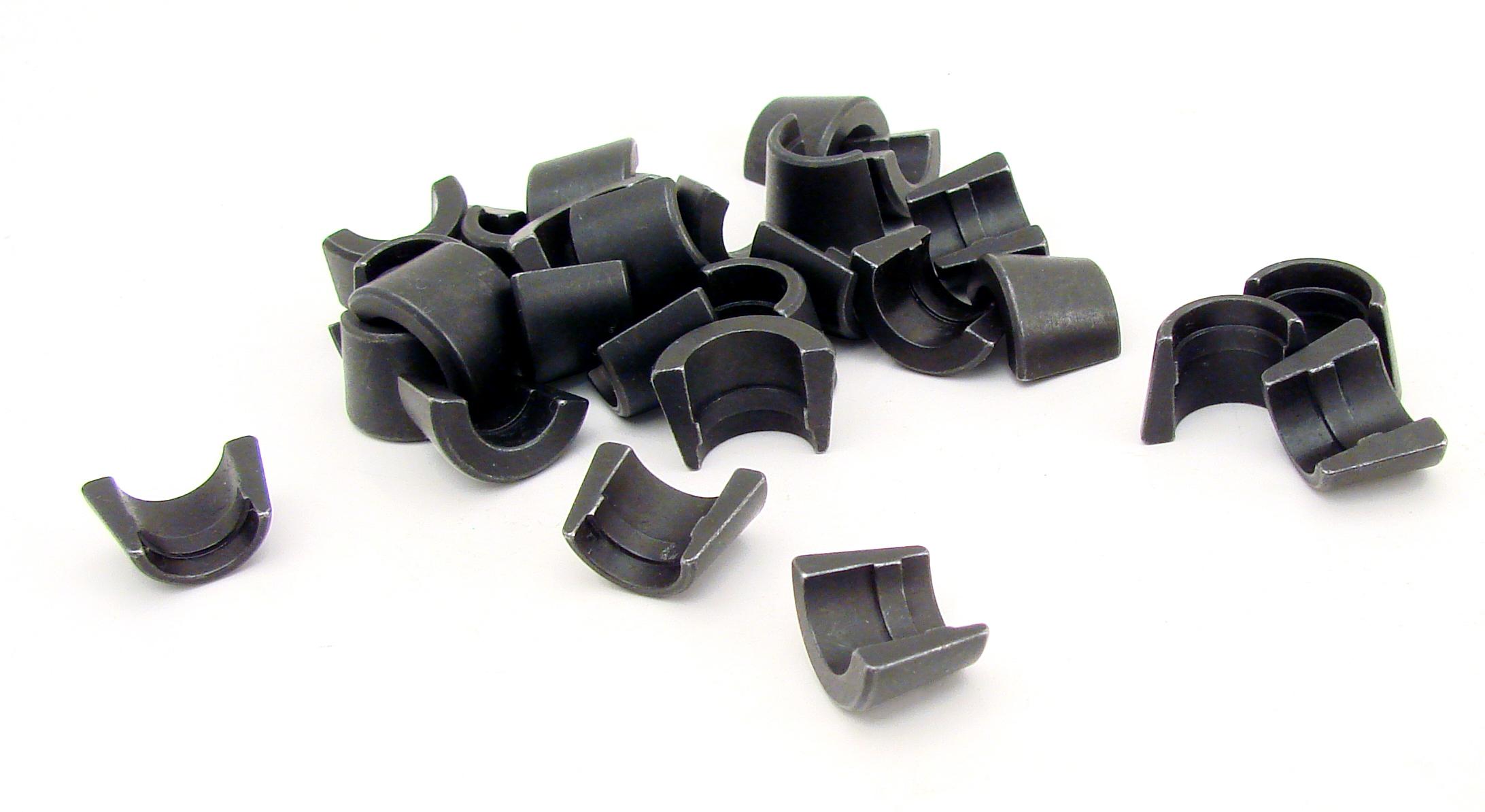 Comp Cams Set of 16 - 10 Degree 3/8" Single Groove Locks w/o Lash Cap Recess +.050" Height - 616-16
