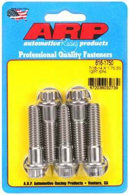 ARP 7/16-14 X 1.750 12pt SS bolts - 616-1750