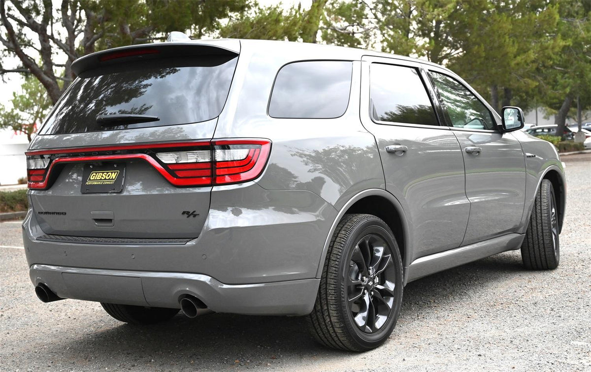 Gibson Exhaust Axle Back Dual Exhaust System; Black Elite (2011-2024 Dodge Durango) - 616006B