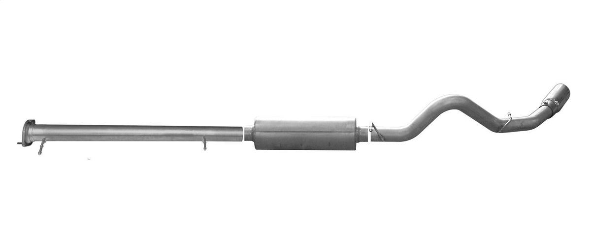 Gibson Exhaust Cat-Back Single Exhaust System; Stainless (2011-2019 Silverado 2500 HD, Silverado 3500 HD, Sierra 2500 HD, Sierra 3500 HD) - 616515