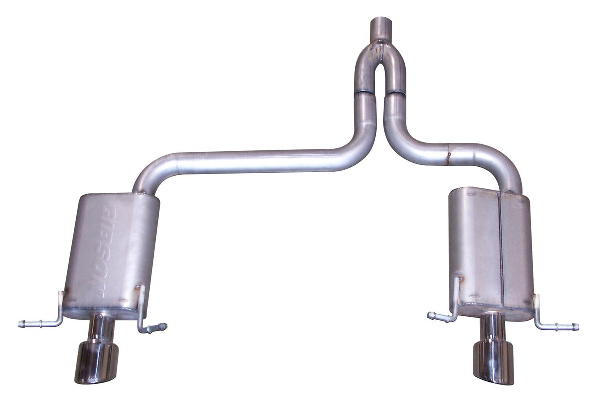 Gibson Exhaust Cat-Back Dual Split Exhaust System; Stainless (2007-2008 Pacifica) - 616521
