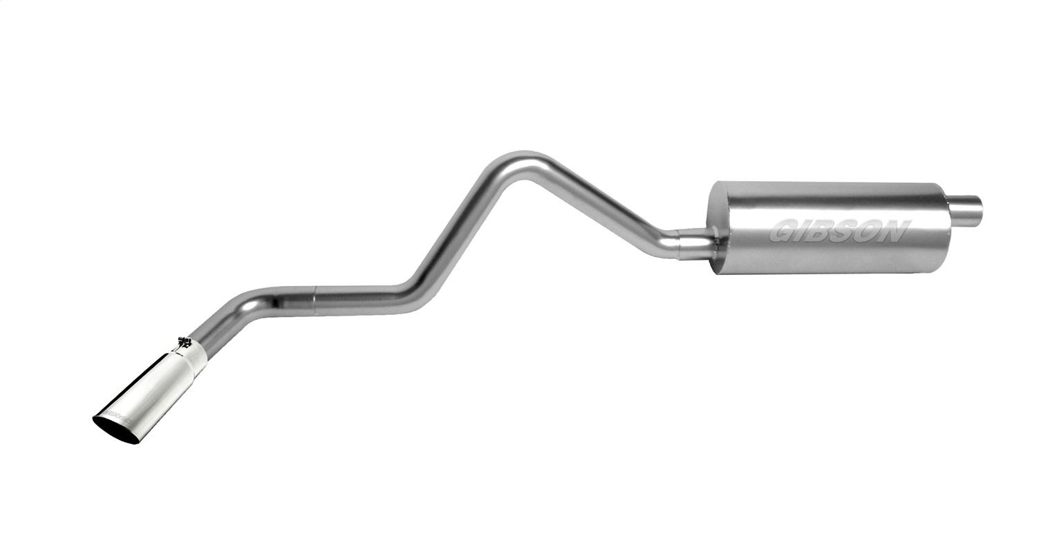 Gibson Exhaust Cat-Back Single Exhaust System; Stainless (2002-2005 Ram 1500, Ram 1500 SLT, Ram 1500 ST) - 616575