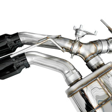 AWE SwitchPath™ Exhaust for Cadillac CT4-V Blackwing - Diamond Black Tips - 3025-43436