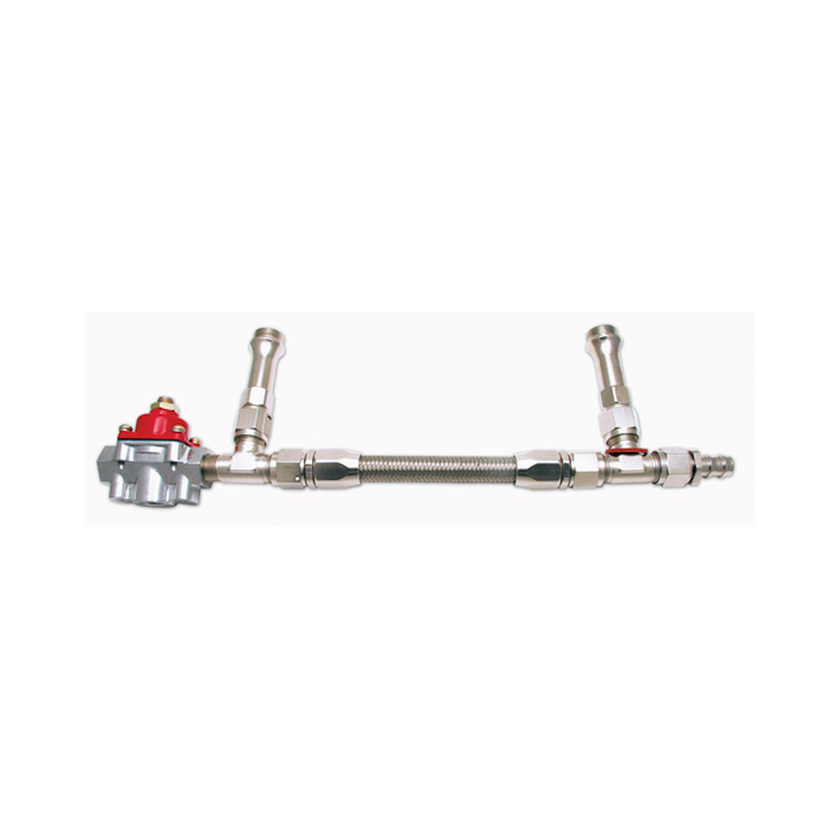 Quickfuel By Pass Reg Fuel Line Kit #8AN Silver. - 34-8000BPQFT