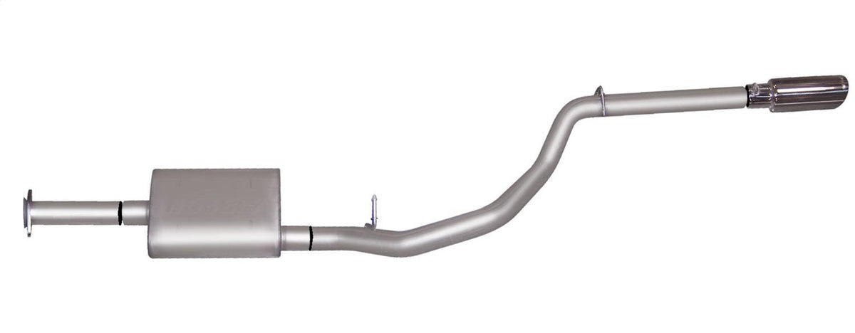 Gibson Exhaust Cat-Back Single Exhaust System; Stainless (2004-2006 Wrangler Unlimited, Wrangler Unlimited Rubicon) - 617702