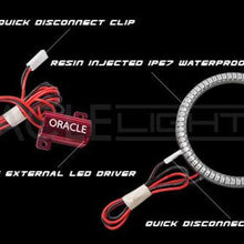 Oracle 11-13 Dodge Durango Surface Mount LED Fog Light Halo Kit - Amber