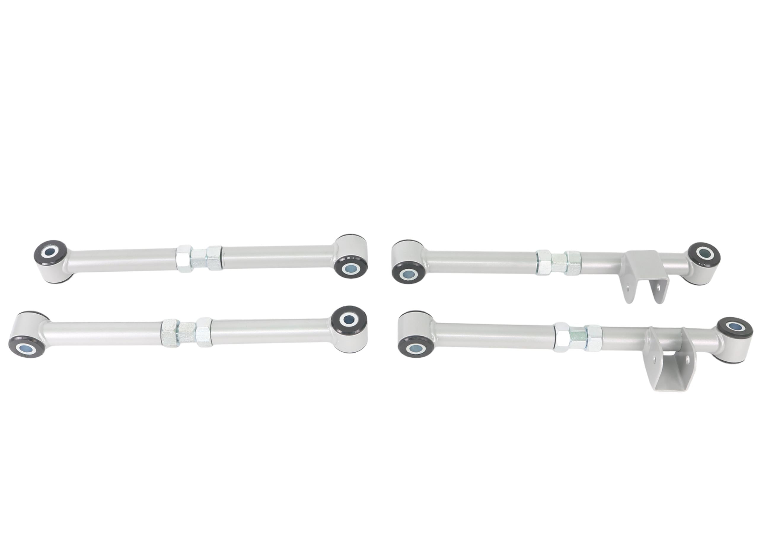 Whiteline Performance Control Arm Lower Front And Rear Arm 4 X Complete Arms With 50MM Adjustment Whiteline (2001-2007 Forester, Impreza) - KTA109