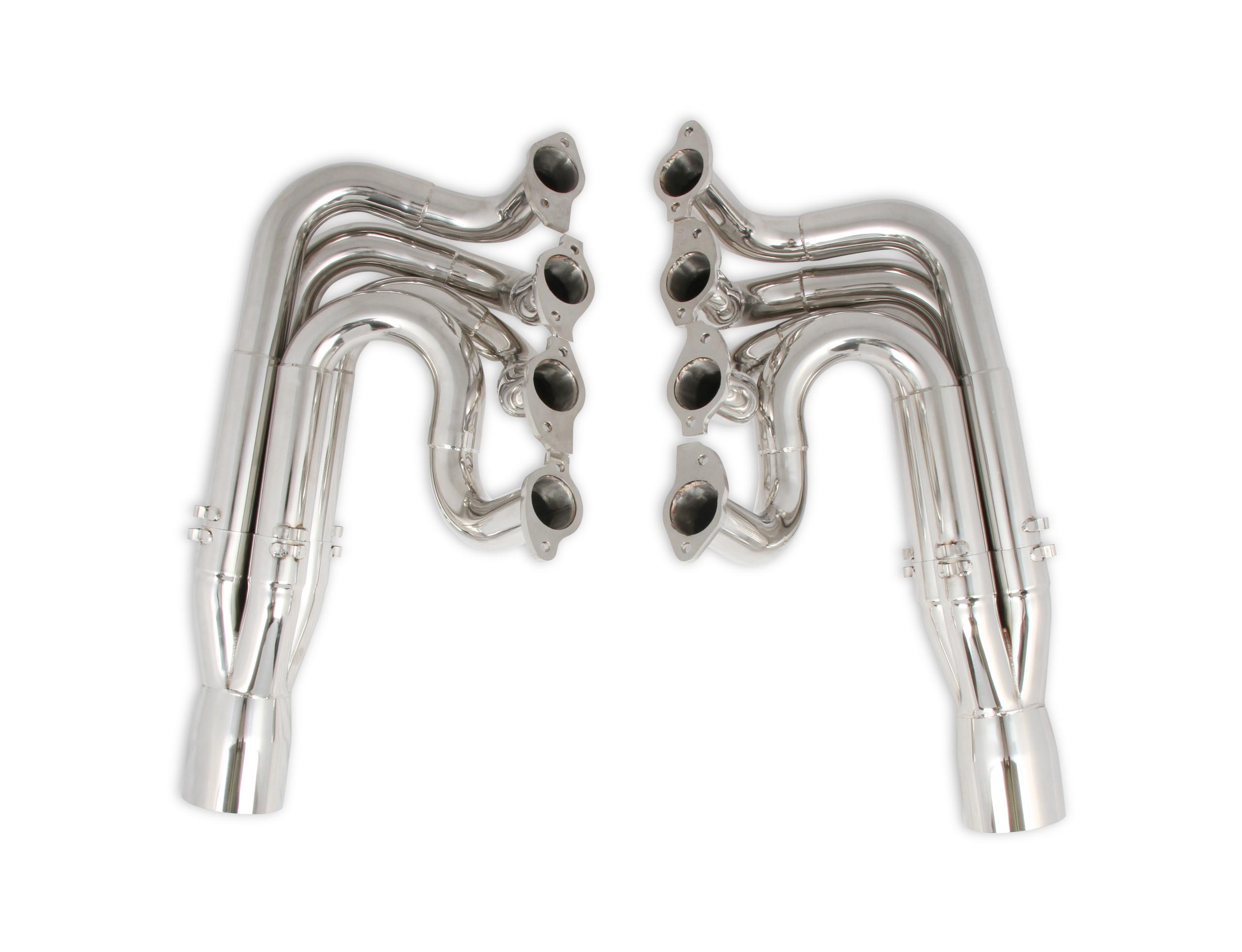 Hooker 3-Step Drag Headers - Polished (Big Block Chevy) - 2502-2HKR