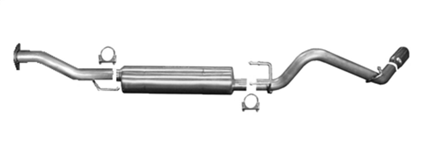 Gibson Exhaust Cat-Back Single Exhaust System; Stainless (2016-2023 Toyota Tacoma) - 618814