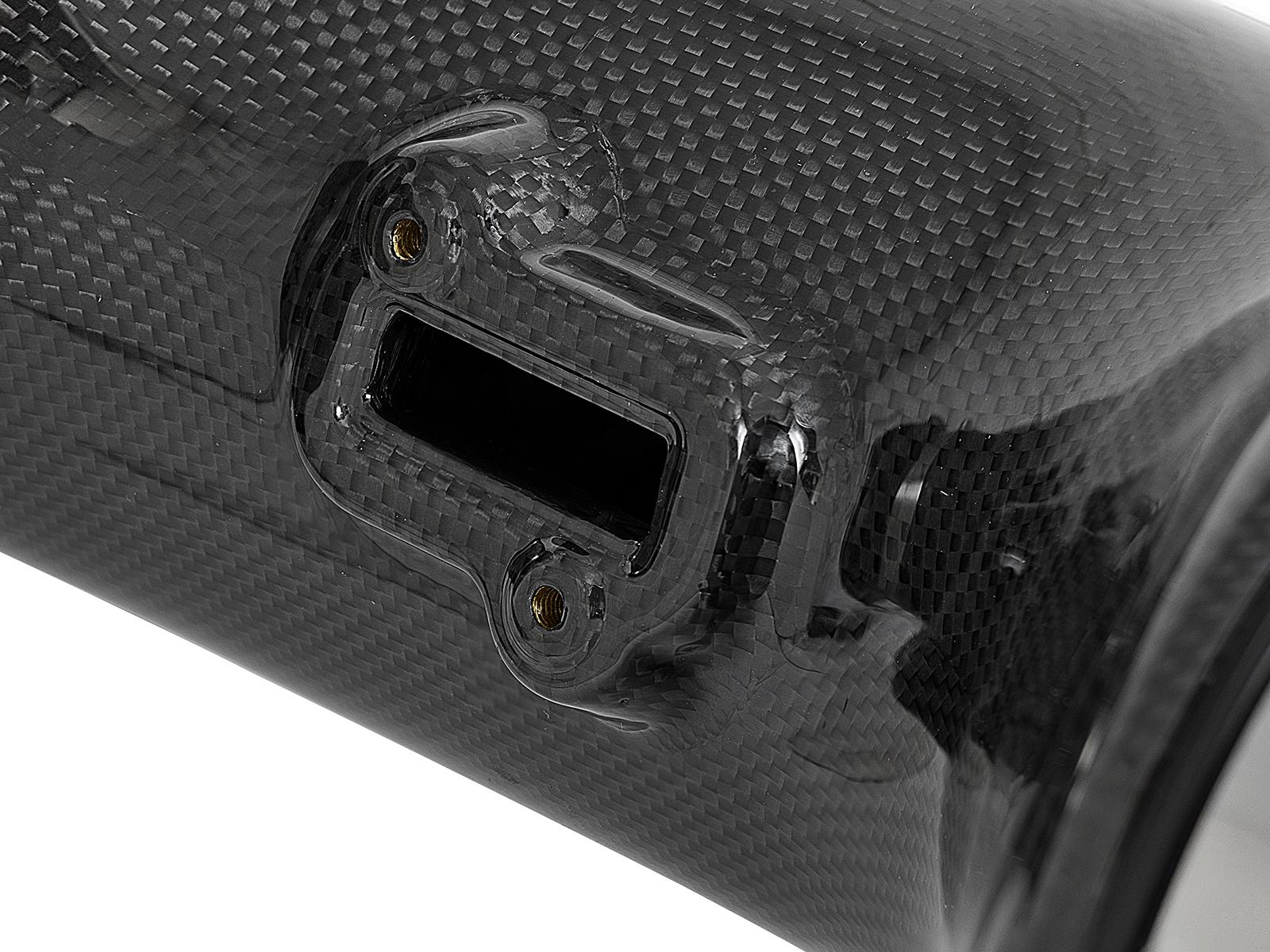 AFE 52-74201-C Black Series Momentum Carbon Fiber Cold Air Intake System w/Dual Filter Media (2014-2019 C7 Corvette)