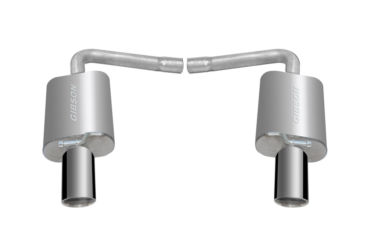 Gibson Exhaust 619693 Axle Back Dual Exhaust System, Stainless