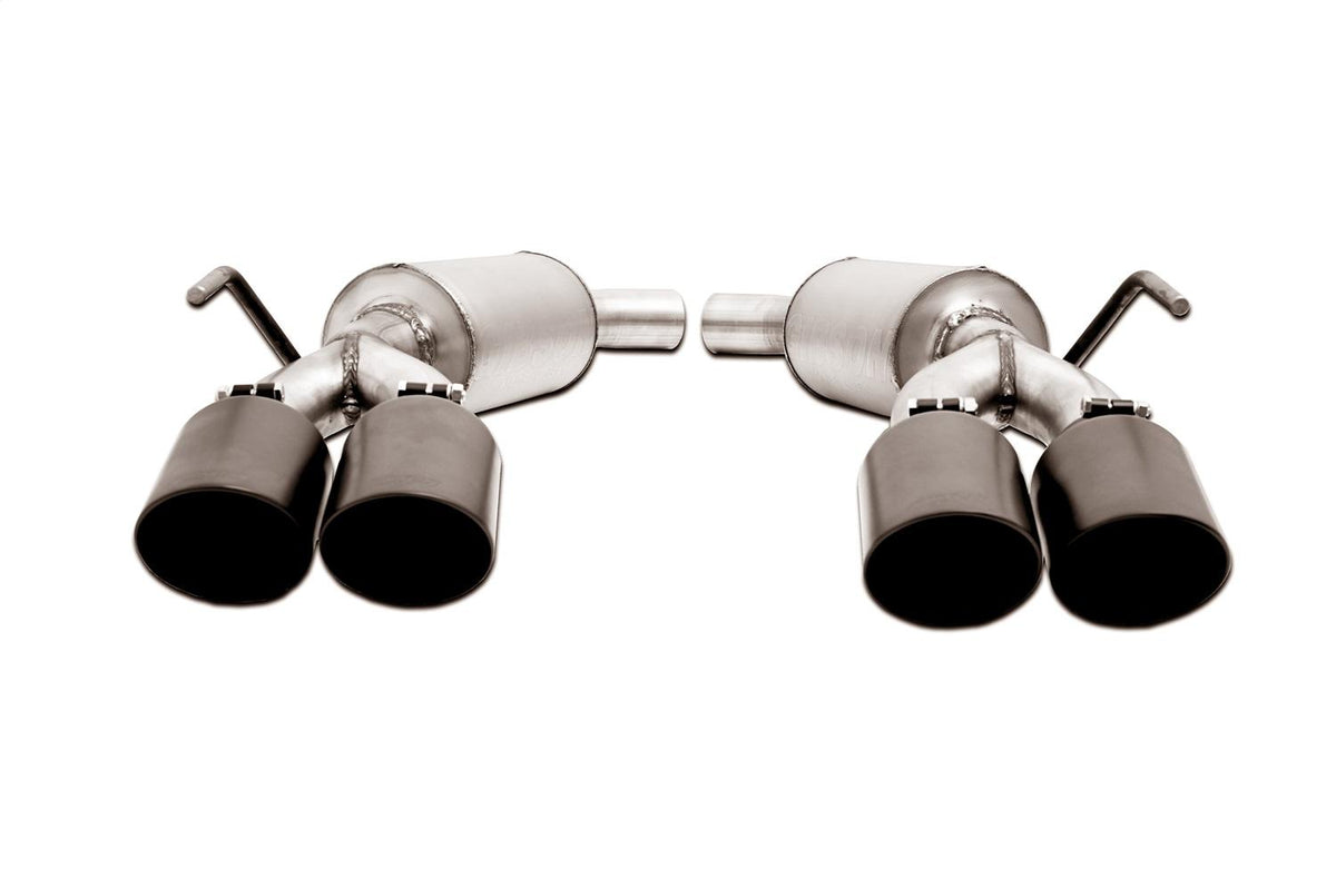 Gibson Exhaust 619718B Black Ceramic Stainless Axle Back Exhaust (2020-2025 Ford Explorer ST)