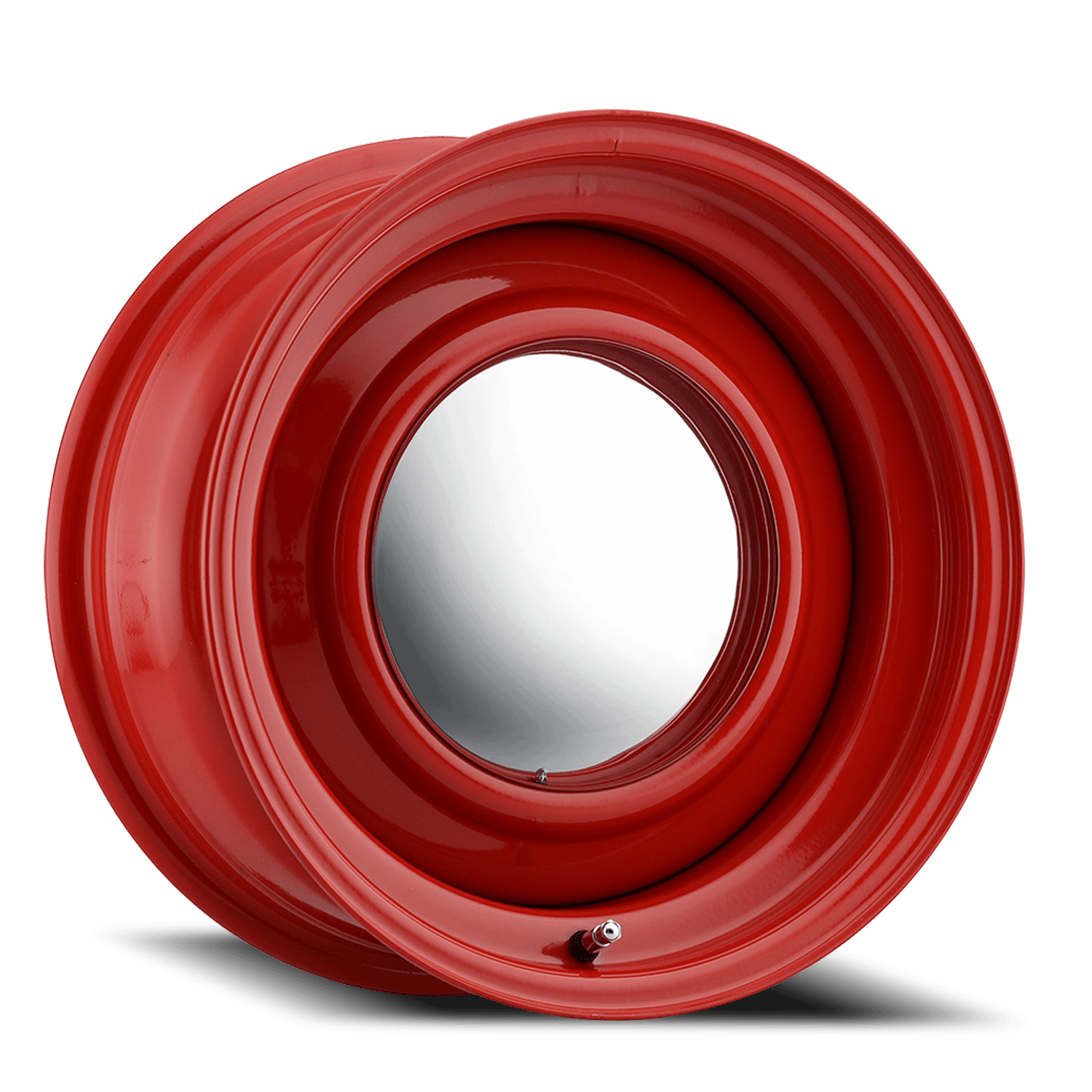 Allied Wheel Steel Wheels 15x7 61R Red Smoothie Red 5 On 127 Bolt Pattern 3 Offsets - 61R-57093
