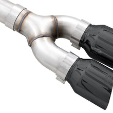 AWE 0FG 3" Dual Side Exit Catback Exhaust - 4.5" Diamond Silver Tips 2021-2025 F-150 2.7L / 3.5L / 5.0L) - 3015-23059